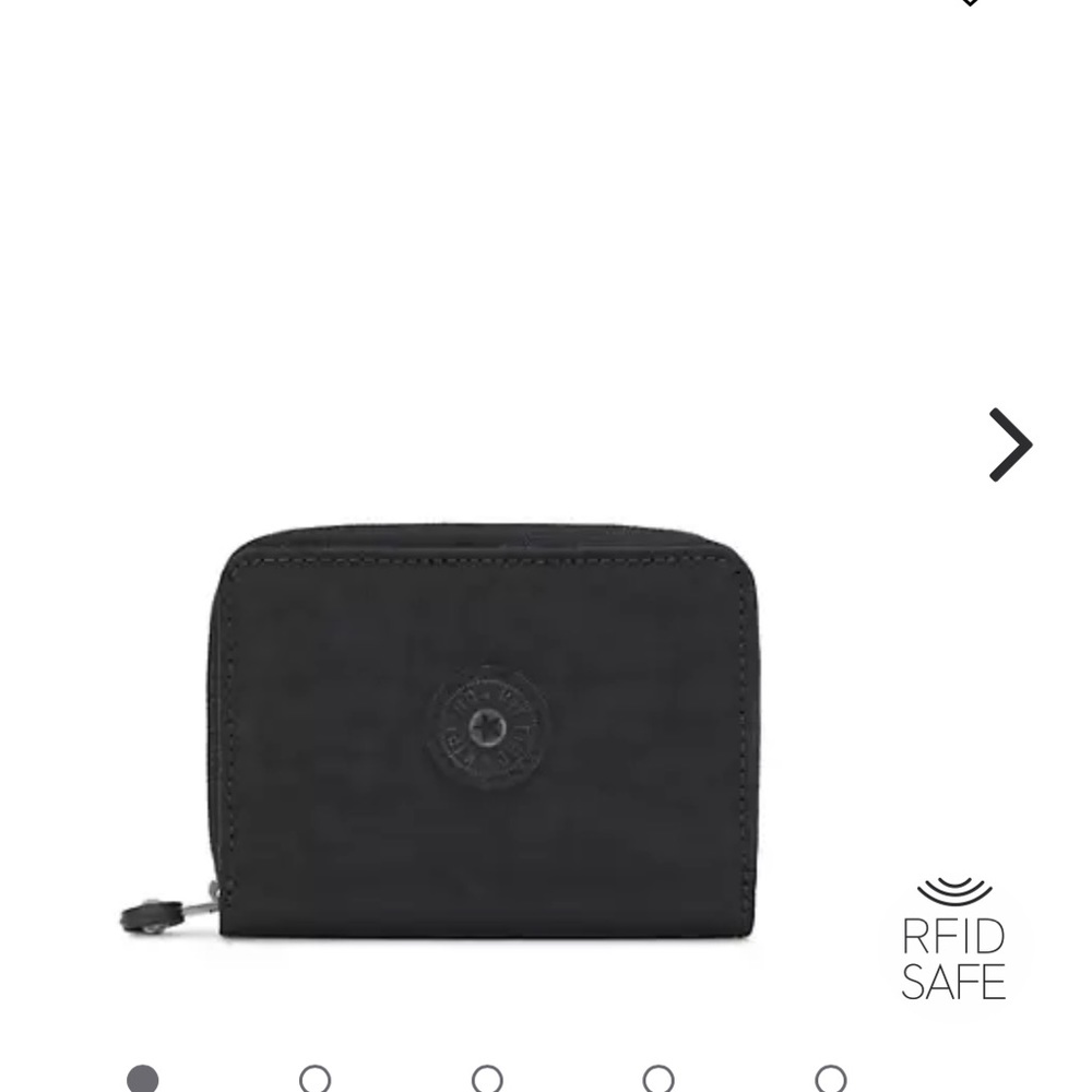 Kipling Black RFID Safe Wallet
